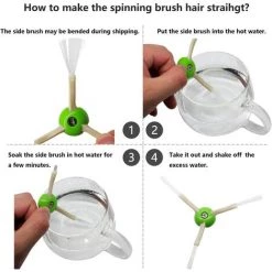 STOMO Kit De Pièces De Rechange Compatible Avec Pour Roomba I7 I7+ E5 E6 E7 - Pack De Brosses Latérales, Rouleaux Et Filtres Hepa -Aspirateur et sac Soldes 57002820 5