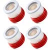TRIOMPHE Lot De 4 Filtres HEPA Pour Aspirateur à Main Xiaomi Dreame V8 V9 V9B V9P XR V10 V11，T-Audace