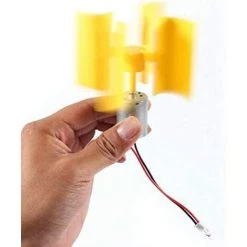 FLYME Mini éolienne Verticale Turbines Générateur,Moteur De Générateur De Vent Éolienne DIY Modèle De Turbine 4 FLYME Mini éolienne Verticale Turbines Générateur,Moteur De Générateur De Vent Éolienne DIY Modèle De Turbine -Aspirateur et sac Soldes 57481468 5