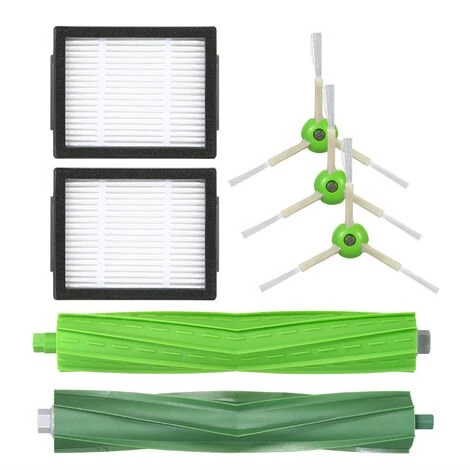 HAPPYSHOPPING iRobot Roomba i7 i7 + / i7 Plus E5 E6 E7 Ensemble d'accessoires pour aspirateur 7 pieces (3 brosses laterales + 2 grilles de filtre + 2 brosses principales) HAPPYSHOPPING IRobot Roomba I7 I7 + / I7 Plus E5 E6 E7 Ensemble D'accessoires Pour Aspirateur 7 Pieces (3 Brosses Laterales + 2 Grilles De Filtre + 2 Brosses Principales) -Aspirateur et sac Soldes 57587136 1