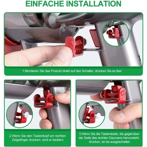STARLIGHT SL.GT Support de poignée pour interrupteur - Bouton de démarrage - Accessoires compatibles avec Dyson V11 V10 - Ne convient pas pour V11 Outsize (fixez le bouton lors de l'aspiration) STARLIGHT SL.GT Support De Poignée Pour Interrupteur - Bouton De Démarrage - Accessoires Compatibles Avec Dyson V11 V10 - Ne Convient Pas Pour V11 Outsize (fixez Le Bouton Lors De L'aspiration) -Aspirateur et sac Soldes 57763660 2