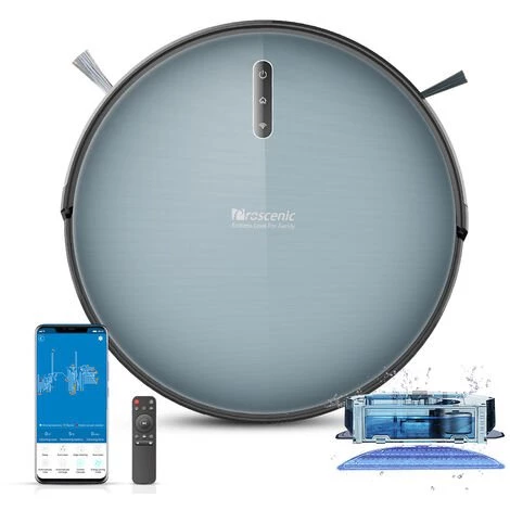 PROSCENIC 830P - Aspirateur robot connecté avec navigation intelligente - Fonction lavage - 0,6L - Wifi PROSCENIC 830P - Aspirateur Robot Connecté Avec Navigation Intelligente - Fonction Lavage - 0,6L - Wifi -Aspirateur et sac Soldes 58078210 1