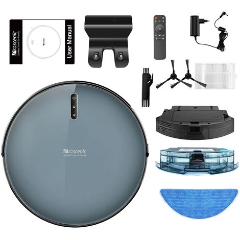 PROSCENIC 830P - Aspirateur robot connecté avec navigation intelligente - Fonction lavage - 0,6L - Wifi PROSCENIC 830P - Aspirateur Robot Connecté Avec Navigation Intelligente - Fonction Lavage - 0,6L - Wifi -Aspirateur et sac Soldes 58078210 5