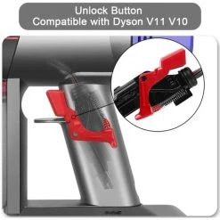 FONTAINEBLEAU Interrupteur à Gâchette D'alimentation Pour Dyson V10 V11, Bouton De Déclencheur Puissant Pièces De Commutateur De Remplacement Pour Dyson V11 V10, 2 Pcs, Fonepro -Aspirateur et sac Soldes 58092693 3