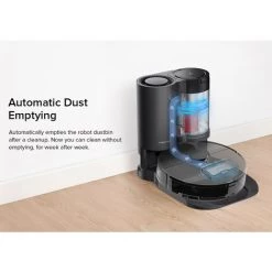 Roborock S7 Robot Nettoyeur + Station D'aspiration Automatique Auto-Empty Dock - Noir -Aspirateur et sac Soldes 59039444 4