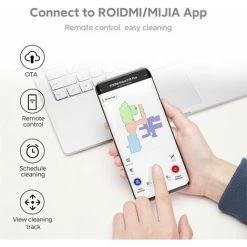 Xiaomi Roidmi EVE Plus Robot Aspirateur + Coffret D��poussi��reur Intelligent Navigation LDS 2700Pa Aspirateur Et Vadrouille Blanc - Blanc 4 Xiaomi Roidmi EVE Plus Robot Aspirateur + Coffret D��poussi��reur Intelligent Navigation LDS 2700Pa Aspirateur Et Vadrouille Blanc - Blanc -Aspirateur et sac Soldes 59085187 5