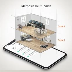 ULTENIC T10 - Aspirateur Robot Laveur Connecté 3 En 1 - Station De Vidage - Navigation LDS Intelligente - 3000 Pa - Détection Tapis -Aspirateur et sac Soldes 59465138 5
