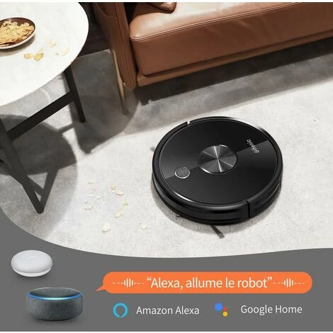 ULTENIC D5s Pro - Aspirateur Robot Laveur - Forte Aspiration 3000Pa - Autonomie 150min - Navigation Gyroscope 3 en 1- Convient aux personnes âgées ULTENIC D5s Pro - Aspirateur Robot Laveur - Forte Aspiration 3000Pa - Autonomie 150min - Navigation Gyroscope 3 En 1- Convient Aux Personnes âgées -Aspirateur et sac Soldes 59465141 5