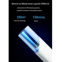 Xiaomi Dreame F9 Robot Aspirateur 2500Pa Suction 5200mAh Batterie Compatible App Contrôle Mi Home Ultra Silencieux Support Alexa -Aspirateur et sac Soldes 59764828 5