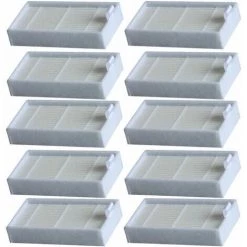 MACARON Lot De 10 Filtres Pour Aspirateur Filtre HEPA Pour CHUWI V3 ILife X5 V3 + V5 V5pro Ecovacs CR130 CR120 Cen540 Cen250 Ml009 Pièces D'aspirat LO-Ron