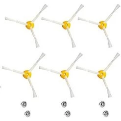 MINETGNON KIT Pack De 6 Brosses Lat¨¦rales +6 Vis Pour IRobot Roomba Aspirateur - S¨¦ries 500 & 600 & 700 -models 600 610 620 694 760 770 780
