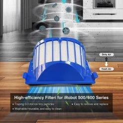 MINETGNON Kit De 13 Accesoires Pour IRobot Roomba Aspirateur Models 600 605 610 616 620 625 630 631 632 639 650 651 660 670 680 681 691 696 -Aspirateur et sac Soldes 60155104 3