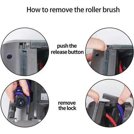 JOORRT Brosse Compatible avec Les Aspirateurs Dyson V7, V8, V10, V11, V15 JOORRT Brosse Compatible Avec Les Aspirateurs Dyson V7, V8, V10, V11, V15 -Aspirateur et sac Soldes 60186348 4