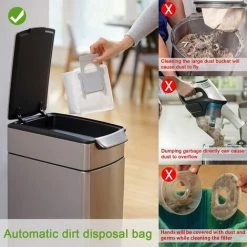 NAXUNNN 10 Pcs Sac Irobot Roomba I7, Sacs À Poussière De Rechange Pour Aspirateur IRobot Roomba I7 I7+ / I7 Plus E5 E6 E7 S9 S9+ 3 NAXUNNN 10 Pcs Sac Irobot Roomba I7, Sacs À Poussière De Rechange Pour Aspirateur IRobot Roomba I7 I7+ / I7 Plus E5 E6 E7 S9 S9+ -Aspirateur et sac Soldes 60664413 4