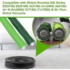 DECKON Accessoires De Remplacement Brosse Principale Pour IRobot Roomba I7 I7+ / I7 Plus E5 E6 E7 Aspirateur Pièces De Rechange Avec 4 Brosses En Caoutchouc -Aspirateur et sac Soldes 60684259 3