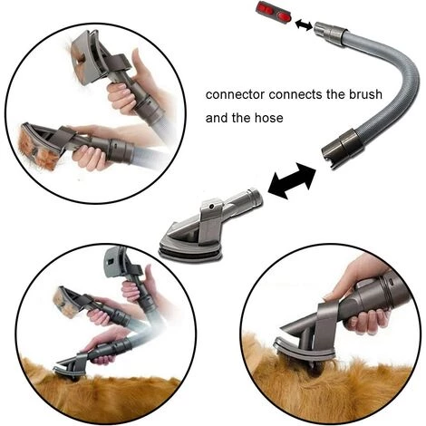BENOBBY KIDS Brosse Poils Chat et Chien pour Aspirateur Dyson V11 V10 V8 V7 pour Chute de Poils d'Animauxavec Adaptateur et Convertisseur BENOBBY KIDS Brosse Poils Chat Et Chien Pour Aspirateur Dyson V11 V10 V8 V7 Pour Chute De Poils D'Animauxavec Adaptateur Et Convertisseur -Aspirateur et sac Soldes 60720498 3