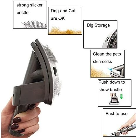 BENOBBY KIDS Brosse Poils Chat et Chien pour Aspirateur Dyson V11 V10 V8 V7 pour Chute de Poils d'Animauxavec Adaptateur et Convertisseur BENOBBY KIDS Brosse Poils Chat Et Chien Pour Aspirateur Dyson V11 V10 V8 V7 Pour Chute De Poils D'Animauxavec Adaptateur Et Convertisseur -Aspirateur et sac Soldes 60720498 4