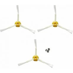 JOORRT Kit Pack De 3 Brosses Latérales Pour IRobot Roomba - Séries 500/600/700