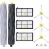 MEZHENG Pièces Accessoires Pour IRobot Roomba 800 805 860 861 865 866 870 871 876 880 885 886 890 895 896 900 960 966 980, Remplaçant Filtres Et Brosses Kit Pour Aspirateur Robot - 11in1