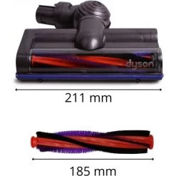 MEZHENG Compatible Avec Dyson V6 DC59, DC62, SV03, SV073 Brosse Rotative 18,5 Cm -Aspirateur et sac Soldes 61309955 3