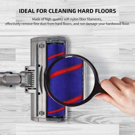 MEZHENG Brosse de nettoyage douce Accessoire de tête de nettoyage avec lumière LED Compatible avec l'aspirateur à main sans fil Dyson V11 V10 V8 V7 pour parquet MEZHENG Brosse De Nettoyage Douce Accessoire De Tête De Nettoyage Avec Lumière LED Compatible Avec L'aspirateur à Main Sans Fil Dyson V11 V10 V8 V7 Pour Parquet -Aspirateur et sac Soldes 61309975 3