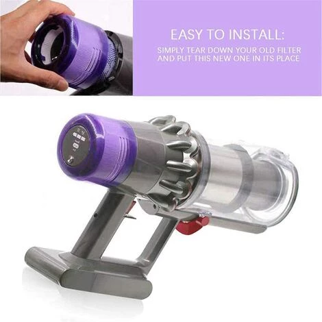 MEZHENG Ensemble de 2 filtres de rechange pour aspirateur sans fil Dyson V11 Sv14 Cyclone Animal Absolute Total Clean Les filtres Dyson v11 Sv14 remplacent la pièce n ° 970013-02 MEZHENG Ensemble De 2 Filtres De Rechange Pour Aspirateur Sans Fil Dyson V11 Sv14 Cyclone Animal Absolute Total Clean Les Filtres Dyson V11 Sv14 Remplacent La Pièce N ° 970013-02 -Aspirateur et sac Soldes 61310029 5