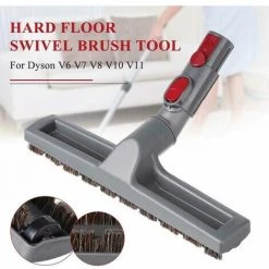 OUSUDELA Tête De Brosse Pour Sols Durs Pour Aspirateur Dyson Brosse Articulée Pour Sols Durs Pour Aspirateur Dyson V6 V7 V8 V10 V11(brosse Avec Adaptateur De Convertisseur) -Aspirateur et sac Soldes 61355846 5