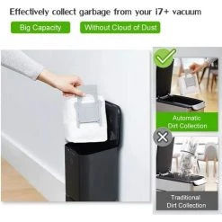 FLYME Lot De 10 Pièces De Rechange Roomba Pour IRobot Roomba I7 I7+/i7Plus E5E6E7 Roomba Sacs D'aspirateur Kit D'accessoires De Rechange Pour IRobot Roomba I7 Pièce De Rechange Pour Aspirateur -Aspirateur et sac Soldes 63477009 3