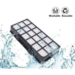 FOZIY Filtre ZR903701，Filtre Rechange ZR903701，Filtres Pour Rowenta Silence Force Cyclonic 4aaaa Ro76xx ModÈle Aspirateurs, Filtre Accessoires Pour RO7647EA RO7663EA RO7676EA RO7681EA (Modèle RO76xx)，une Pièce, Noir,Fonepro -Aspirateur et sac Soldes 63528607 5