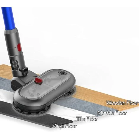 MEZHENG Tête de Vadrouille Electrique pour Aspirateur Dyson V15 V11 V10 V7 V8, Accessoire de Brosse Dyson avec réservoir d'eau Amovible, 6 Vadrouilles Lavables, Accessoire Dyson avec Phares à LED MEZHENG Tête De Vadrouille Electrique Pour Aspirateur Dyson V15 V11 V10 V7 V8, Accessoire De Brosse Dyson Avec Réservoir D'eau Amovible, 6 Vadrouilles Lavables, Accessoire Dyson Avec Phares à LED -Aspirateur et sac Soldes 63701348 4