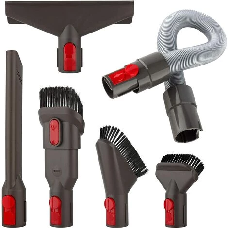 MEZHENG Kit d'accessoires Kit de Fixation avec Tuyau de Rallonge pour Dyson V7 V8 V10 V11 SV10 SV11 Aspirateur sans fil (6 en 1) MEZHENG Kit D'accessoires Kit De Fixation Avec Tuyau De Rallonge Pour Dyson V7 V8 V10 V11 SV10 SV11 Aspirateur Sans Fil (6 En 1) -Aspirateur et sac Soldes 63702110 1