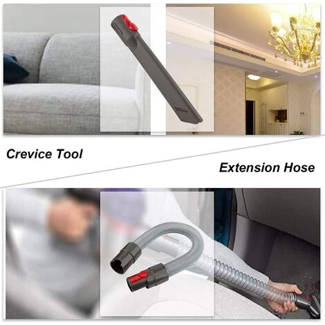 MEZHENG Kit d'accessoires Kit de Fixation avec Tuyau de Rallonge pour Dyson V7 V8 V10 V11 SV10 SV11 Aspirateur sans fil (6 en 1) MEZHENG Kit D'accessoires Kit De Fixation Avec Tuyau De Rallonge Pour Dyson V7 V8 V10 V11 SV10 SV11 Aspirateur Sans Fil (6 En 1) -Aspirateur et sac Soldes 63702110 4