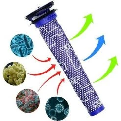 Filtres En Bâton Lavables Compatible Pour Aspirateur Dyson DC58 DC59 DC61 DC62 DC74 V6 V7 V8 -Aspirateur et sac Soldes 63728624 3