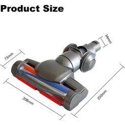 MEZHENG Brosse Rotative Motorisée Compatible Pour Dyson V6 DC35 Rouleau Souple Pour Parquet Carrelage -Aspirateur et sac Soldes 63799695 3