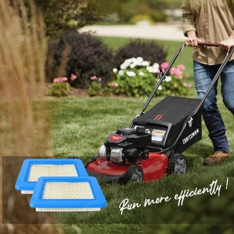 HKLFFJA Lot De 2 Cartouches De Filtre à Air Plat Pour Briggs & Stratton Cartouche De Filtre à Air D’origine De Rechange Convient Aux éléments De La Série 625e 675ex 725ex 625-675 HKLFFJA Lot De 2 Cartouches De Filtre à Air Plat Pour Briggs & Stratton Cartouche De Filtre à Air D’origine De Rechange Convient Aux éléments De La Série 625e 675ex 725ex 625-675 -Aspirateur et sac Soldes 63869269 5