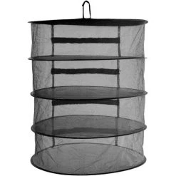 MEZHENG Filet De Séchage - 4 Couches Maille Suspendue Filet De Séchage Pour Séchage D'herbes, Filet Séchage D'herbe Avec Des Fermetures À Glissière-45 Cm / 60 Cm… -Aspirateur et sac Soldes 63891399 4
