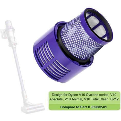 STOMO Lot de 4 Filtres pour Dyson V10 Motorhead Cyclone Animal Absolute SV12 Aspirateur Accessoire Sans Fil Remplace # DY-969082-01 STOMO Lot De 4 Filtres Pour Dyson V10 Motorhead Cyclone Animal Absolute SV12 Aspirateur Accessoire Sans Fil Remplace # DY-969082-01 -Aspirateur et sac Soldes 63946073 2