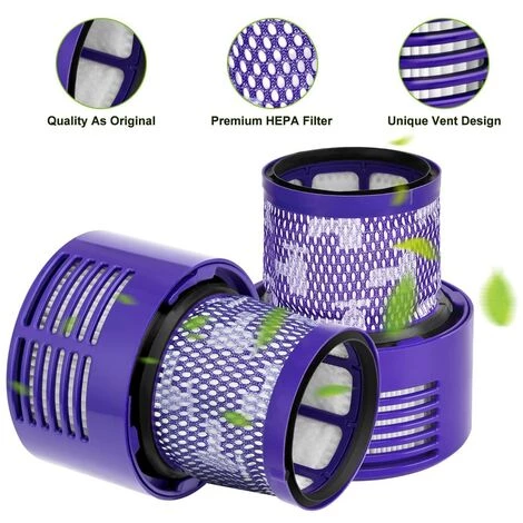 STOMO Lot de 4 Filtres pour Dyson V10 Motorhead Cyclone Animal Absolute SV12 Aspirateur Accessoire Sans Fil Remplace # DY-969082-01 STOMO Lot De 4 Filtres Pour Dyson V10 Motorhead Cyclone Animal Absolute SV12 Aspirateur Accessoire Sans Fil Remplace # DY-969082-01 -Aspirateur et sac Soldes 63946073 4
