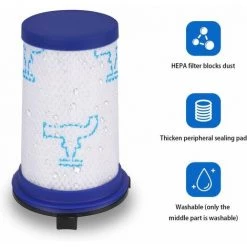 NAXUNNN Filtre De Remplacement Pour Aspirateur Rowenta Air 360 RH9037 RH9038 RH9039 RH9051WO RH9057WO RH9086WO (Alternative Au ZR009001) -Aspirateur et sac Soldes 64014456 4