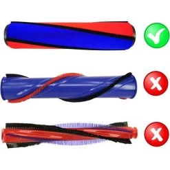 MEZHENG Barre De Brosse à Rouleau Souple, Remplacement De Brosse à Rouleau D'aspirateur Pour Dyson 966488-01, V6, V7, V8, V10, V11, SV03 Fluffy, V6 Total Clean, V6 Fluffy, SV14 V11 Absolute Extra -Aspirateur et sac Soldes 64119279 5