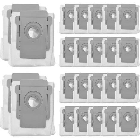 MEZHENG 24 pièces de sacs sous vide conviennent pour Roomba i7 i7+ j7 j7+/Plus (7550) i3+ (3550) i4+ (4552) i6+ (6550) i8+ (8550) s9+ (9550) base de nettoyage série I & S & J sac de traitement automatique de la saleté ( 24 sacs) MEZHENG 24 Pièces De Sacs Sous Vide Conviennent Pour Roomba I7 I7+ J7 J7+/Plus (7550) I3+ (3550) I4+ (4552) I6+ (6550) I8+ (8550) S9+ (9550) Base De Nettoyage Série I & S & J Sac De Traitement Automatique De La Saleté ( 24 Sacs) -Aspirateur et sac Soldes 64119409 1