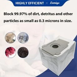 MEZHENG 24 Pièces De Sacs Sous Vide Conviennent Pour Roomba I7 I7+ J7 J7+/Plus (7550) I3+ (3550) I4+ (4552) I6+ (6550) I8+ (8550) S9+ (9550) Base De Nettoyage Série I & S & J Sac De Traitement Automatique De La Saleté ( 24 Sacs) 2 MEZHENG 24 Pièces De Sacs Sous Vide Conviennent Pour Roomba I7 I7+ J7 J7+/Plus (7550) I3+ (3550) I4+ (4552) I6+ (6550) I8+ (8550) S9+ (9550) Base De Nettoyage Série I & S & J Sac De Traitement Automatique De La Saleté ( 24 Sacs) -Aspirateur et sac Soldes 64119409 3