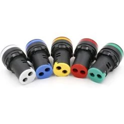 ARC-EN-CIéL Lot De 5 Voyants LED Lumineux Indicateur AD16-22D/S - 22 Mm 220 VAC 20 MA -Rouge/vert/jaune/bleu/blanc Arcenciél 2 ARC-EN-CIéL Lot De 5 Voyants LED Lumineux Indicateur AD16-22D/S - 22 Mm 220 VAC 20 MA -Rouge/vert/jaune/bleu/blanc Arcenciél -Aspirateur et sac Soldes 64126404 3