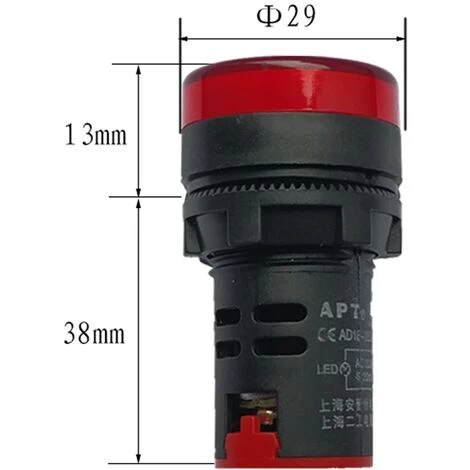 ARC-EN-CIéL Lot de 5 voyants LED lumineux indicateur AD16-22D/S - 22 mm 220 VAC 20 mA -Rouge/vert/jaune/bleu/blanc Arcenciél ARC-EN-CIéL Lot De 5 Voyants LED Lumineux Indicateur AD16-22D/S - 22 Mm 220 VAC 20 MA -Rouge/vert/jaune/bleu/blanc Arcenciél -Aspirateur et sac Soldes 64126404 4