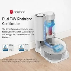 Roborock Aspirateur Robot Station De Vidange Automatique Pour Les S7/S7 MaxV -Blanc 3 Roborock Aspirateur Robot Station De Vidange Automatique Pour Les S7/S7 MaxV -Blanc -Aspirateur et sac Soldes 64359734 4