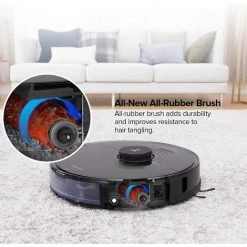 Roborock S7 Aspirateur Robot Puissant 2500Pa Robot LiDAR Navigation - APP-Noir 3 Roborock S7 Aspirateur Robot Puissant 2500Pa Robot LiDAR Navigation - APP-Noir -Aspirateur et sac Soldes 64392000 4