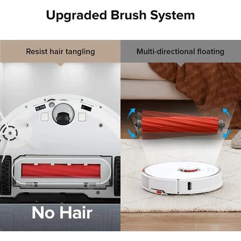 Roborock S7 Aspirateur Robot Puissant 2500Pa Robot LiDAR Navigation - APP- Blanc Roborock S7 Aspirateur Robot Puissant 2500Pa Robot LiDAR Navigation - APP- Blanc -Aspirateur et sac Soldes 64399364 4