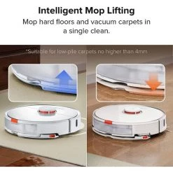 Roborock S7 Aspirateur Robot Puissant 2500Pa Robot LiDAR Navigation - APP- Blanc 4 Roborock S7 Aspirateur Robot Puissant 2500Pa Robot LiDAR Navigation - APP- Blanc -Aspirateur et sac Soldes 64399364 5