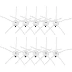 EINEMGELD 10 Brosses Latérales, Compatibles Avec Les Accessoires D'aspirateur Roborock T7S/Plus/S7