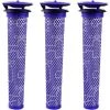FVO Filtre Pour Dyson V8 V7 V6 DC62 Aspirateur #DY-965661-01, Keepow® Filtre Mélange De Matériaux Standard Bleue, Lot De 3